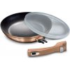 BERLINGERHAUS BH-1948 RoseGold Panvica s odnímateľnou rúčkou, 24 cm