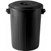 StefanPlast Odpadkový kôš Drum 120 l, čierny