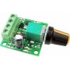 Regulátor otáčiek PWM DC motorov alebo LED svetiel do 2A