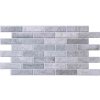 PVC panel Brick Bismarck obklad na stenu sivý 96 x 48,5 cm