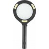 EXTOL LIGHT Lupa so svetlom 80lm, 3,0x0.5W COB, 5xzväčšenie