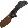 Kansept Pluto - Rose Gold S90V with Blackwash Titanium, Black Micarta handle K3129A4