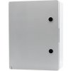 Skriňa 300x 400x170 plastová IP65 s mont. plechom NL-300x400