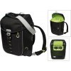 Cyklistická brašna Basil Miles black lime,nepremokavá, 14 l