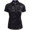 Dámske golfové tričko Under Armour Zinger Blur Čierna XL