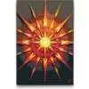 Vymalujsisam.sk Maľovanie podľa čísiel - Slnečná mandala Veľkosť: 40x60cm, Rám: Na plastovej doske