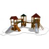Playground System Detské ihrisko zostava so šmykľavkou z agátu - Čertov hrádok