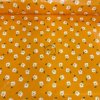 PVC obrus margarétky - oranžový kruh 138cm