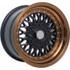 Dare Dare Rs 9x16 4x100 ET20 Matt Black Bronze / Chrome Rivets 73.1