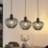 Lindby Deandre závesná lampa, 3-plameňová - 9628421