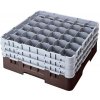 Cambro Kôš Camrack 36 pozícií, výška pohára 23,8 cm - Hnedá| TOM, R-36S900-167