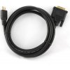 Gembird HDMI kabel - DVI, 4,5m, M/M, pozlacené kontakty, HDMI v 1.3, 18+1 pin, CC-HDMI-DVI-15