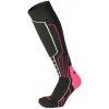 Mico Medium Weight Warm Control Ski Woman Socks nero/fucsia fluo