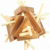 MI-TOYS Bambusový hlavolam Triangulated