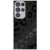 Picasee silikónový prehľadný obal pre Samsung Galaxy S23 Ultra 5G - Midnight Leopard