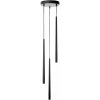 Závesná lampa čierna so žiarovkou G9 max.6W
