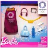 BARBIE OBLEČENIE OLIMPIÁDA V TOKYU ŠATY + DOPLNKY