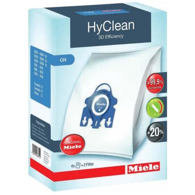 Miele HyClean G/N 3D vrecka a filtre 4 + 2 ks