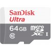 SanDisk Ultra/micro SDXC/64GB/UHS-I U1 / Class 10/+ Adaptér SDSQUNR-064G-GN3MA