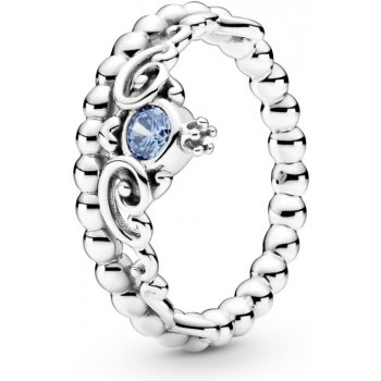 Pandora Disney prsteň Popoluškin modrý diadém 199191C01 od 65,25 € -  Heureka.sk