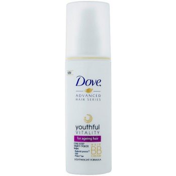 Dove Youthful Vitality Hair BB Cream for Ageing Hair, vlasový BB krém na vekom unavené vlasy 125 ml