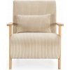 Béžové kreslo Bonnie – Marckeric