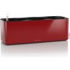 Kvetináč Lechuza Cube Glossy Triple 40 all-in-one set viac farieb červená