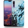 Picasee silikónový čierny obal pre Huawei P20 Pro - Organic blue