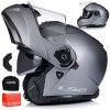 VEĽKÁ MOTOCYKLOVÁ ČEĽUSŤOVÁ PRILBA LS2 FF908 STROBE