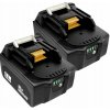 2x Bateria pre Makita 18V 6Ah náhrada BL1840B BL1850 BL1850B B1860 BL1860B