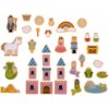 Bigjigs Toys - magnetky Pohádky, 35 ks