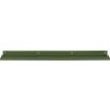 Nástenná polica Ledge 80 cm zelená
