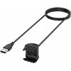 Tactical USB Nabíjací Kábel pre Xiaomi Mi Band 5 / 6 / 7 - Čierna KP26379