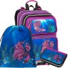 Školský batoh pre prvákov BAGMASTER GALAXY 9 C - 3 kusy