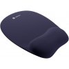 Podložka pod myš ergonomická Natec CHIPMUNK, pamäťová pena, Navy modrá, 230x200 mm