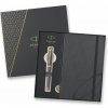 Parker 1502/3191776 IM Core Grey GT plniace pero darčeková súprava so zápisníkom