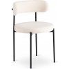 Dobse Jedálenská stolička TULSA krémová boucle tkanina