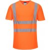 PORTWEST HI-VIS MESH S179 / Reflexné funkčné tričko so sieťovinou - HV oranžová L