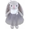 Zajačik Baletka PLYŠOVÁ HRAČKA, Hračka na maznanie 40 cm