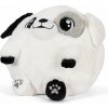 Cozy Noxxiez HW747 Biely pes - hrejivý plyšový vankúš 3 v 1