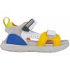Biomecanics Sandále Kids Sandals 252218-C - Blanco/Amarillo Viacfarebná