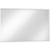 Hansgrohe Xarita E - Zrkadlo s LED osvetlením 1200x50 mm s kapacitným dotykovým senzorom, biela matná 54985700