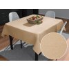 Biante Teflónový štvorcový obrus TF-092 Ornamenty - béžová light 80x80 cm