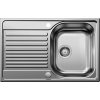 Blanco dřez TIPO 45 S Kompaktní dřez, broušená ocel, automatický doraz. (+237859)