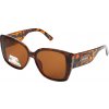 Športové slnečné okuliare s polarizačnými šošovkami Finmark POLARIZED SUNGLASSES hnedá,čierna