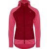 Dámska zateplená mikina SILVINI, DIVERA vínová,ružová XS