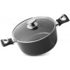 Hrniec MagicHome Black Line, 24 cm, 4,0 lit. s pokrievkou