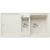 Blanco Adira 6 S, silgranitový drez 1000x500x200 mm, 1,5-komorový, biela soft, BLA-527606