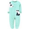 CARTER'S priliehavé pyžamko s capkami Panda