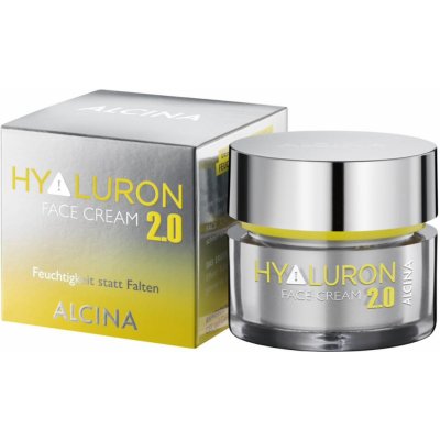 Alcina Hyaluron + Facial Cream krém s kyselinou hyalurónovou 50 ml